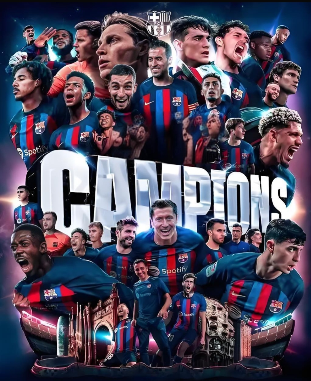 巴塞罗那队取得了一场重要的欧冠胜利