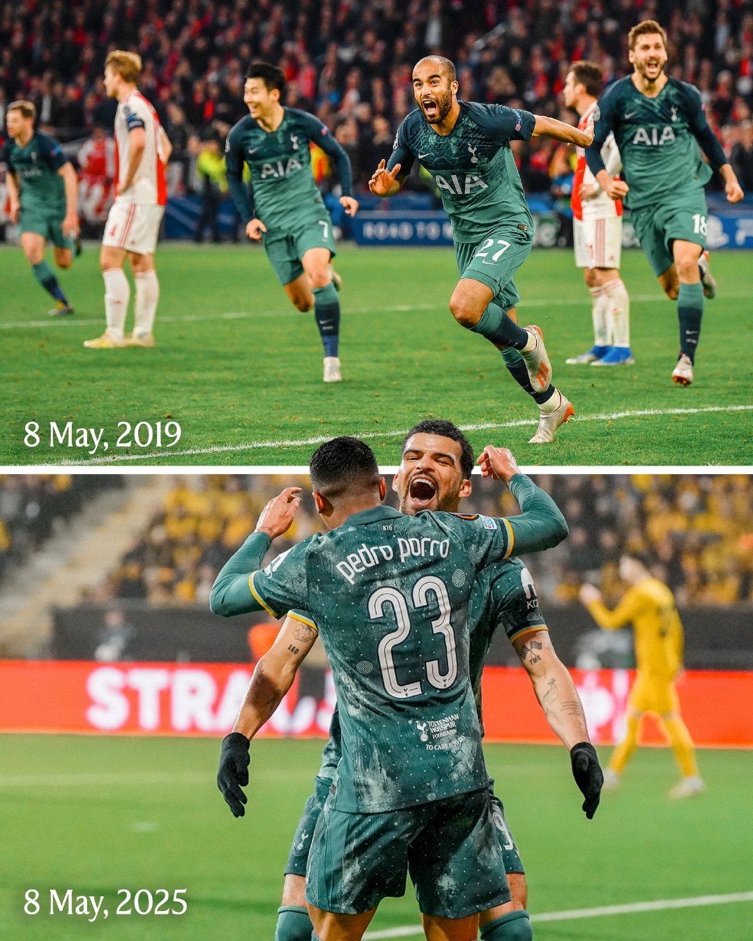 热刺客场力克纽卡斯尔，取得五连胜