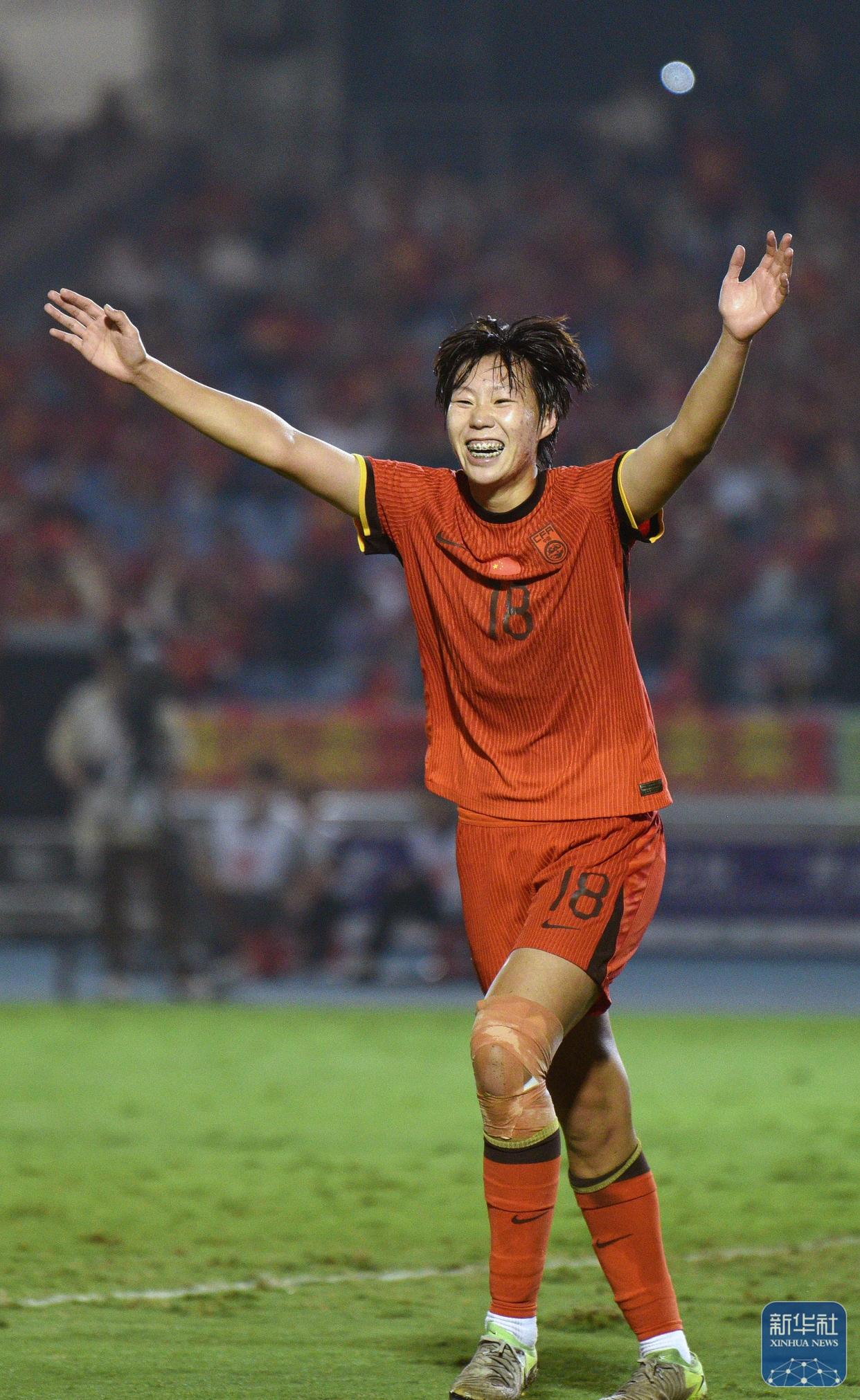中国女足再次展现强大实力，取得胜利